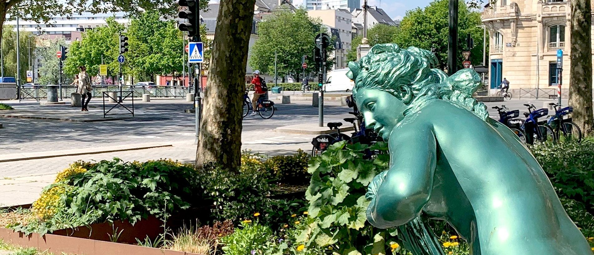 Statue à Rennes